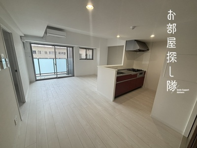 久留米市篠原町の賃貸マンションの居間・リビング