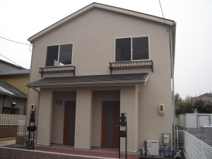 岸和田市加守町３丁目のテラス