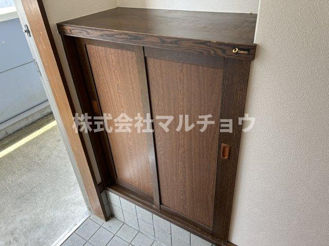 プレジデンス稲成の玄関|ゆったりとした玄関です