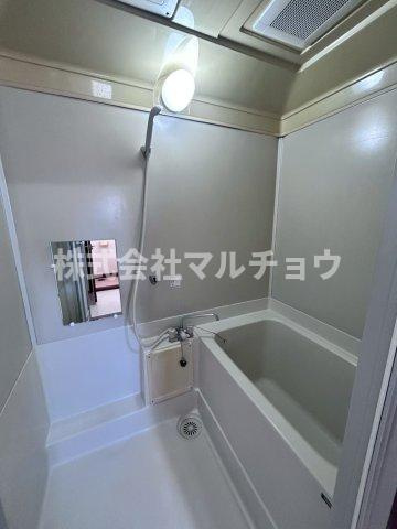 プレジデンス稲成の洗面所|コンパクトで使いやすい洗面所