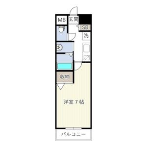 フローライト上前津の間取り