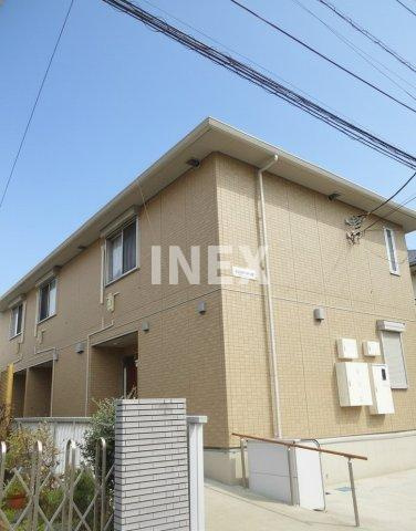 横浜市港北区岸根町のアパートの外観