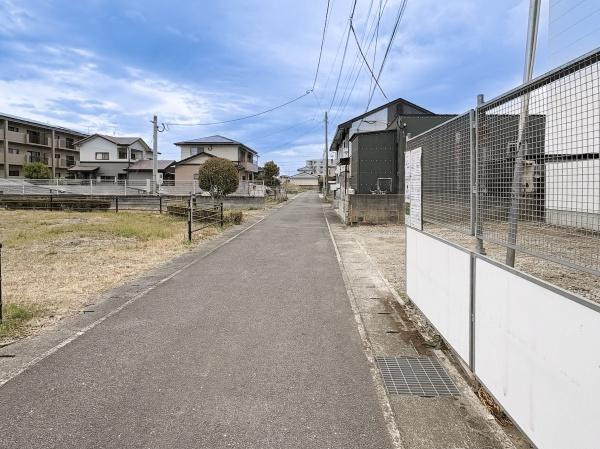 須賀2丁目E新築の前面道路含む現地写真|前面道路含む現地