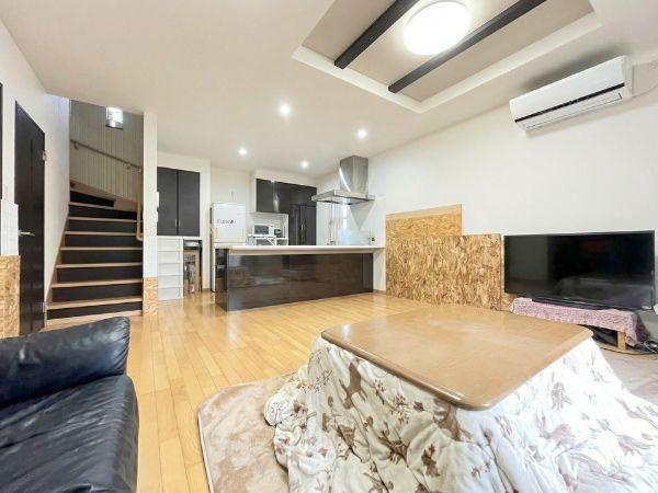 大字森　戸建ての駐車場|駐車スペースは4台駐車可能