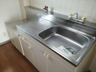 【キッチン】 | グリーンハイツカワムラⅡ | 使いやすいキッチンです