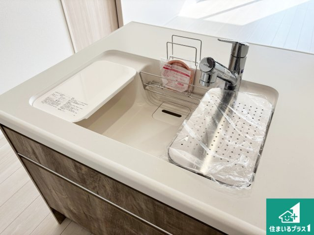 20(祝)21(土)22(日)現地説明会開催中　奈良市大安寺の設備|洗い物も楽にできる、広々シンク！