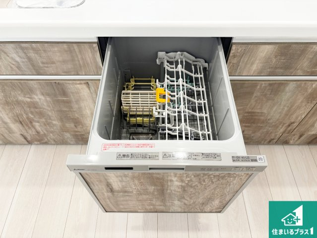 20(祝)21(土)22(日)現地説明会開催中　奈良市大安寺の設備|食事後の一仕事、食器洗いをボタン一つでお任せできちゃいます！場所を取らないビルトイン式なので、お料理スペースもしっかり確保！