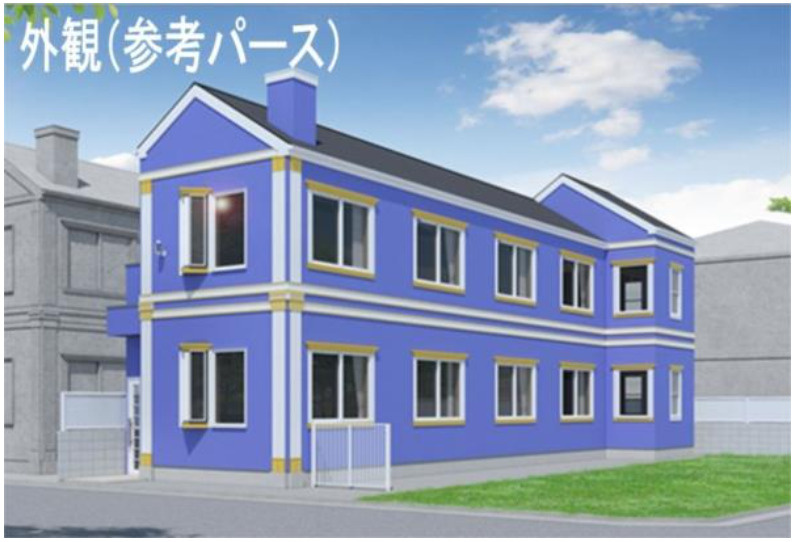 レジデンス新中野のエントランス