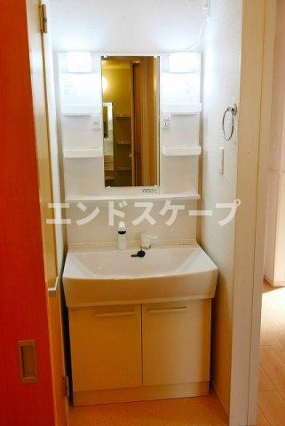 フランアンジュⅠの洗面所|高崎、前橋のお部屋探しはエンドスケープまで！お客様の理想お聞かせ下さい♪