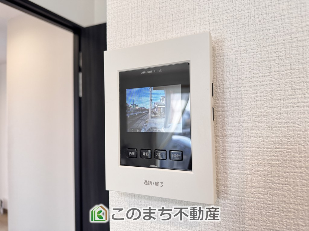 KIS宇都宮市さつき1丁目　中古戸建の設備|モニタ付きインターホンで防犯面もしっかり安心♪