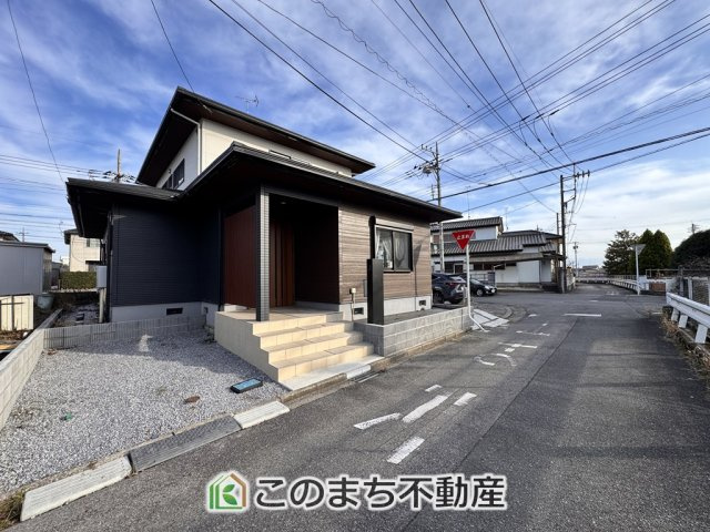 KIS宇都宮市さつき1丁目　中古戸建の前面道路含む現地写真|前面道路含む現地写真
