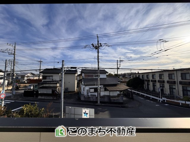 KIS宇都宮市さつき1丁目　中古戸建の展望|バルコニーからの眺めです♪