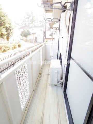 セジュール梨花のバルコニー