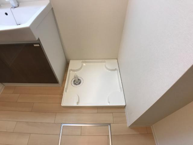 仮）豊山町青山六和新築アパートのその他|洗濯機置場（イメージ）