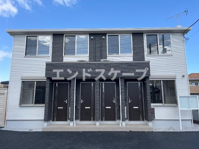 仮）高崎市金古町S様アパート新築工事の外観|高崎、前橋のお部屋探しはエンドスケープまで！お客様の理想お聞かせ下さい♪