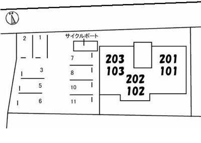 【区画図】 | プロヌーブ富田