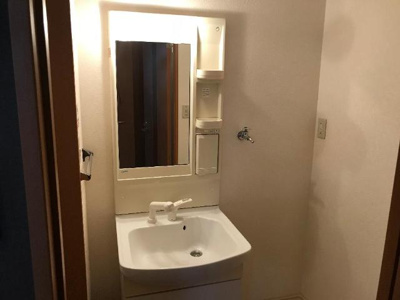 【洗面所】 | サンコート・ヴィラ | 洗髪洗面化粧台