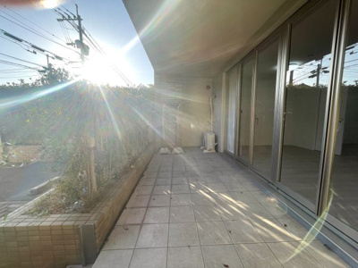 【バルコニー】 | ブライトンヒルズ藤崎 | テラスもついていて陽当たり良好です♪