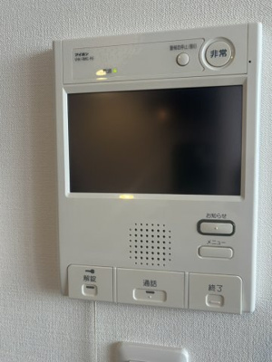 【防犯設備】 | エンクレストベイサイド通り | テレビモニター付きインターホンなので安心ですね♪