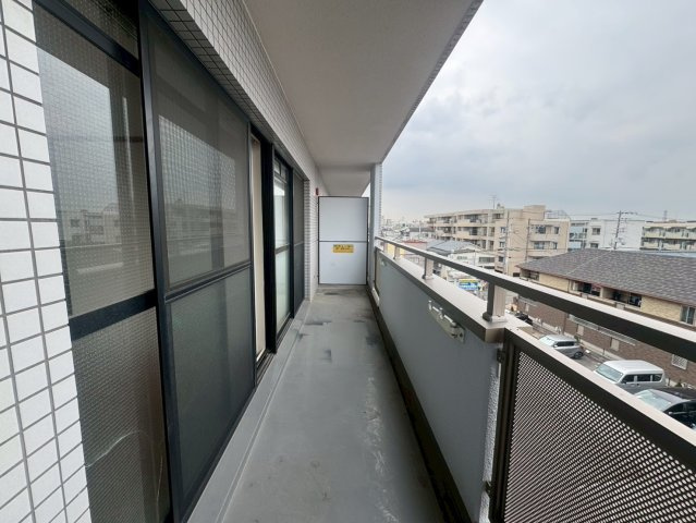 パシフィックマンションのバルコニー