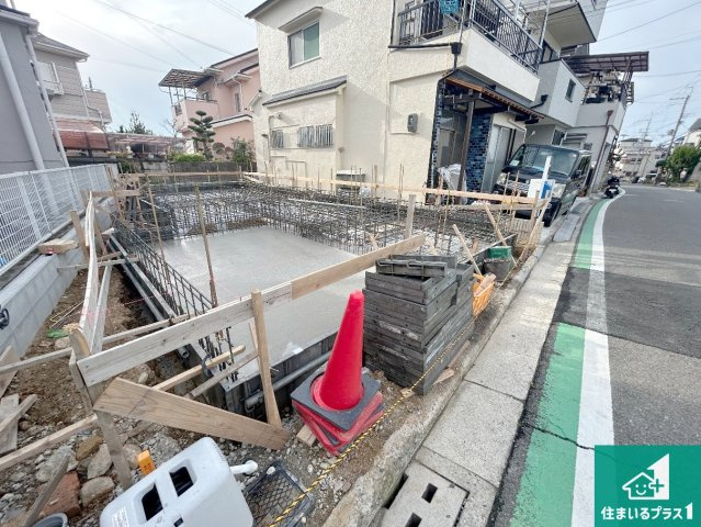 堺市中区陶器北　第12期　新築一戸建ての外観|現在の進捗状況です！順調に作業進行中、完成が待ち遠しいです！詳細の間取り等、お気軽にお問い合わせください！