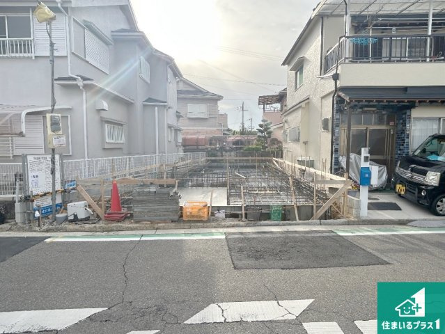 堺市中区陶器北　第12期　新築一戸建ての外観|現在の進捗状況です！順調に作業進行中、完成が待ち遠しいです！詳細の間取り等、お気軽にお問い合わせください！