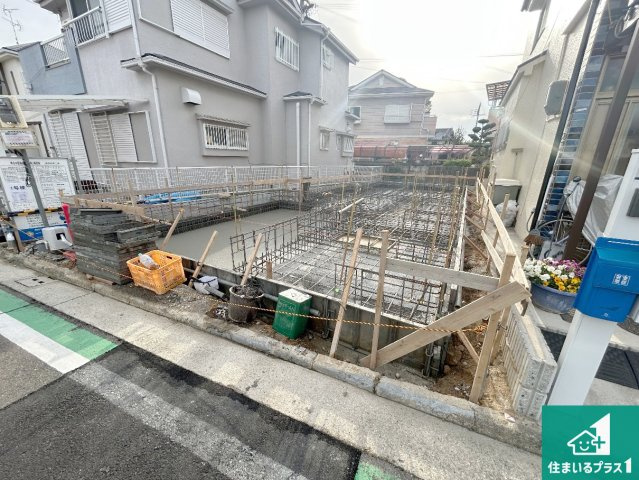 堺市中区陶器北　第12期　新築一戸建ての外観|現在の進捗状況です！順調に作業進行中、完成が待ち遠しいです！詳細の間取り等、お気軽にお問い合わせください！