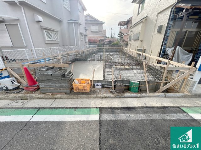 堺市中区陶器北　第12期　新築一戸建ての外観|現在の進捗状況です！順調に作業進行中、完成が待ち遠しいです！詳細の間取り等、お気軽にお問い合わせください！