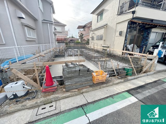 堺市中区陶器北　第12期　新築一戸建ての外観|現在の進捗状況です！順調に作業進行中、完成が待ち遠しいです！詳細の間取り等、お気軽にお問い合わせください！