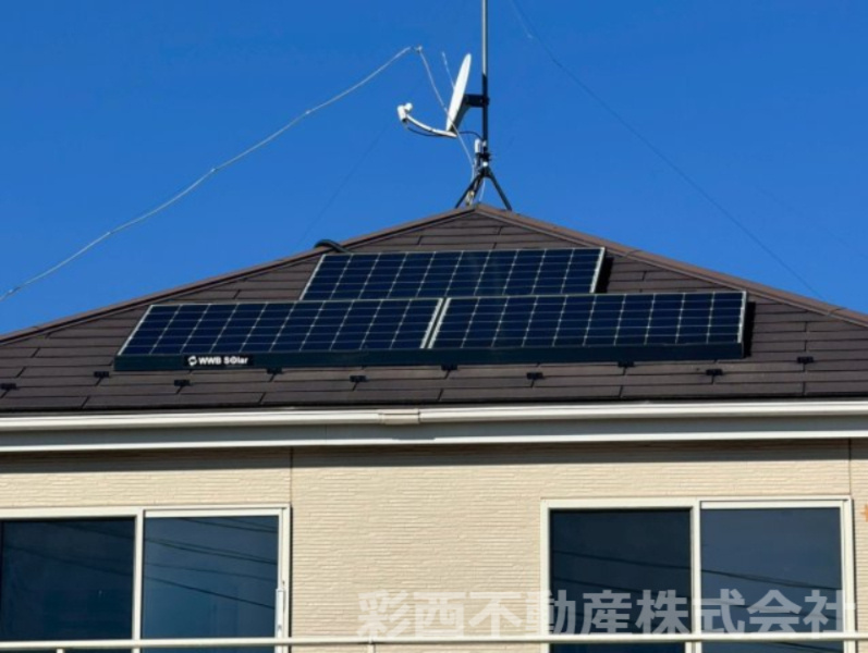 日高市原宿中古戸建てのその他|太陽光パネル付き！