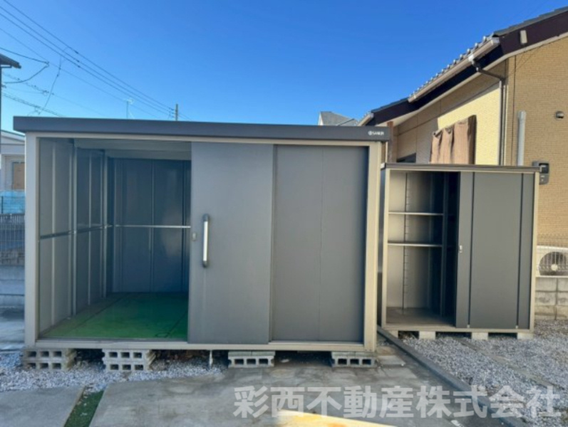 日高市原宿中古戸建ての設備|あったら嬉しい倉庫付き！