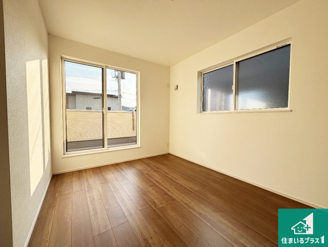 天理市別所町　第2期　新築一戸建ての洋室|シンプルな洋室は、自分好みのインテリアが楽しめます♪ご家族とインテリアや家具を選びに行くのは新築購入時の醍醐味の一つです。ぜひお楽しみください♪