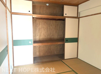 【収納】 | 伊丹グリーンハイツ | 和室4.5帖の押入れです♪天袋付きでたくさんの収納ができます！！