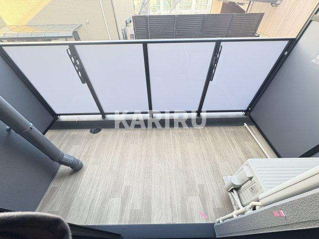 レジュールアッシュ緑橋駅前のバルコニー