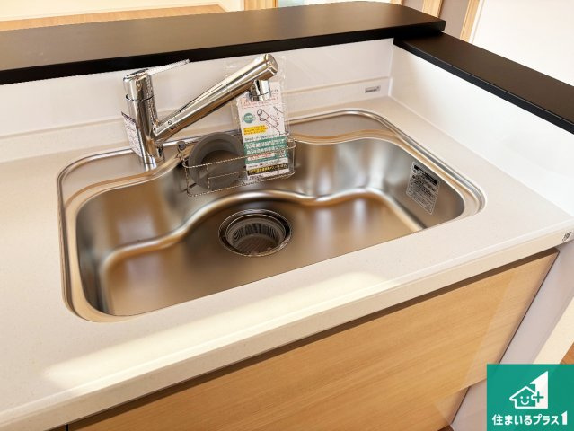 20(祝)21(土)22(日)現地説明会開催中　天理市別所町の設備|洗い物も楽にできる、広々シンク！