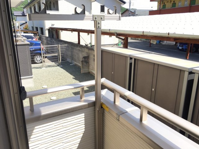 天神町アパートメントのバルコニー|現状有姿とさせていただきます
