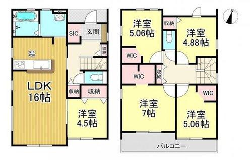 常滑市西之口2丁目　全8棟　3号棟の前面道路含む現地写真|長期優良住宅☆