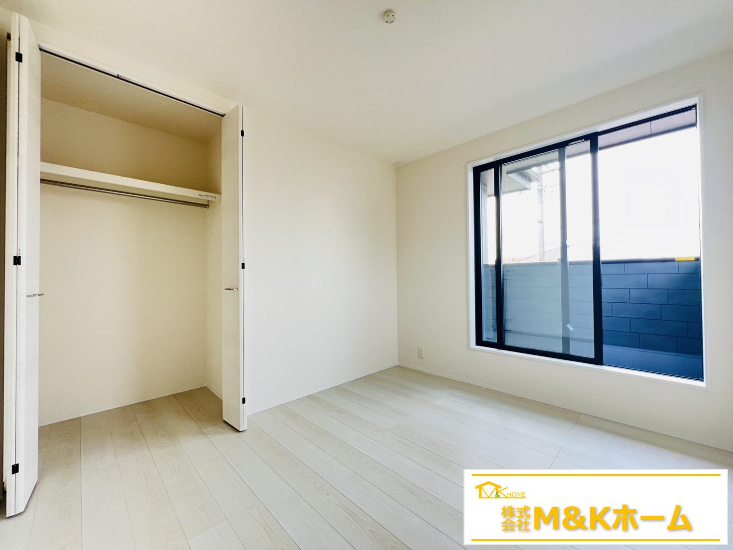 常滑市西之口2丁目　全8棟　2号棟の洋室|洋室5.25帖　子ども部屋にピッタリです！