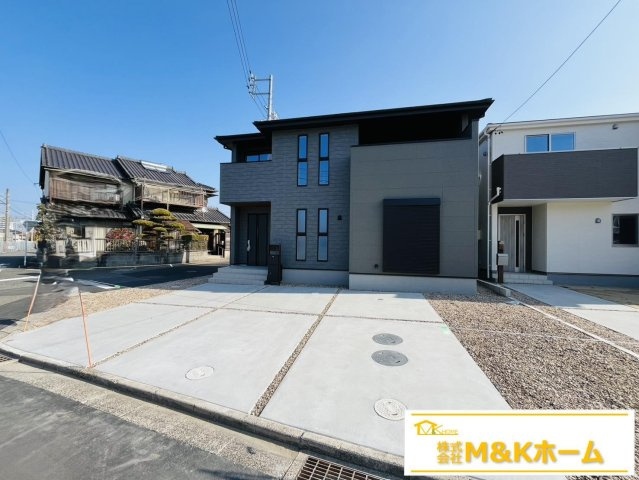 常滑市西之口2丁目　全8棟　2号棟の前面道路含む現地写真|R7.12.18撮影　角地☆　長期優良住宅☆