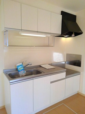 サンリット・コルソ　Ｂ棟のキッチン|きれいなキッチンです