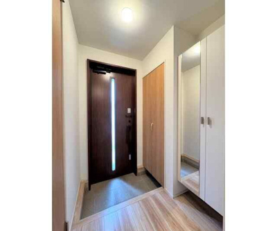 【玄関】 | フォレストメゾン新堀 | 明るい玄関です