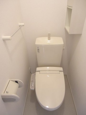 ハピネス・Ⅰのトイレ|コンパクトで使いやすいトイレです