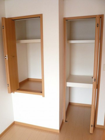 デスパシオ　カーサＡ棟の収納|たっぷりとした収納スペースです