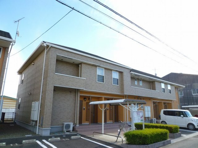 フレッシュリーガーデンＢの外観|きれいな外観です