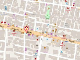 ZEN KAGURAZAKAの地図