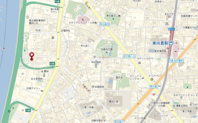 カーサ堤通の地図|★案内図★