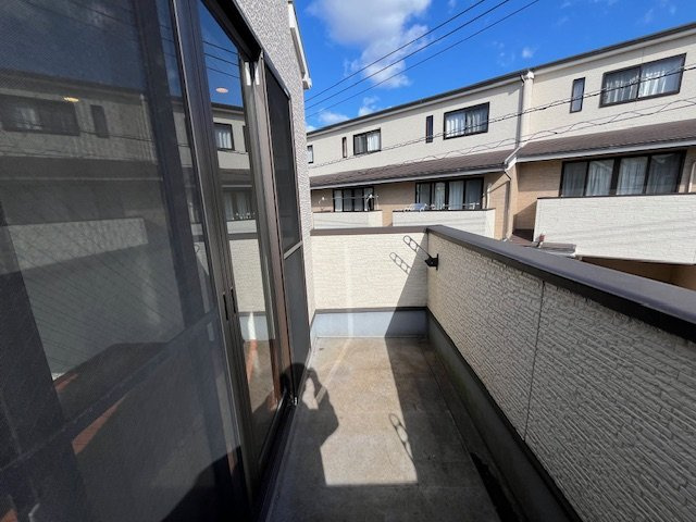 深阪南戸建のバルコニー
