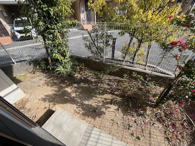 深阪南戸建の庭