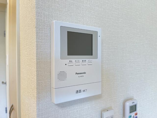 ノイアー・ルウムⅠのセキュリティ|カメラ付インターホン（イメージ）