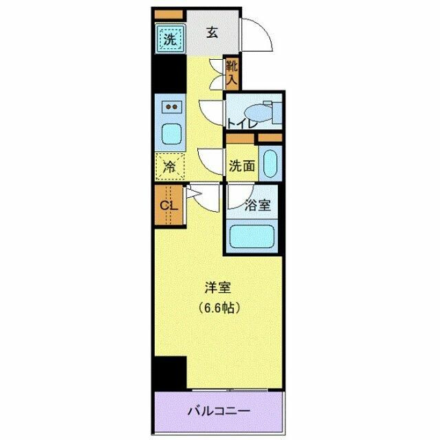 Ｓ－ＦＯＲＴ鶴見中央の間取り